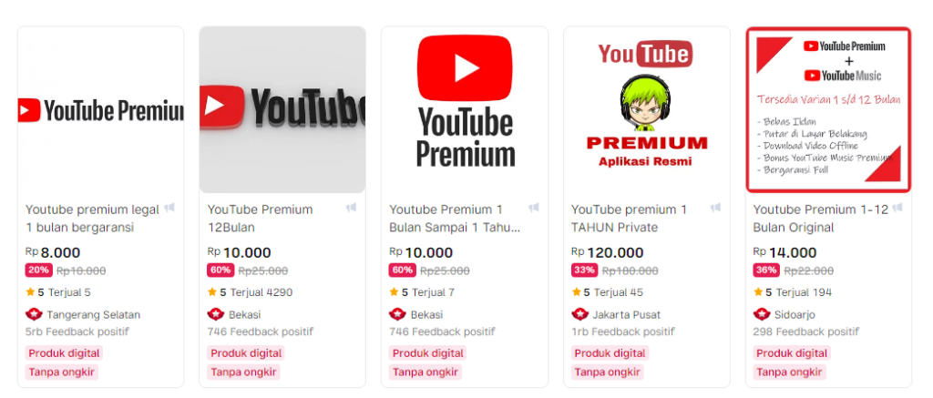 cara menghilangkan iklan di youtube - youtube premium