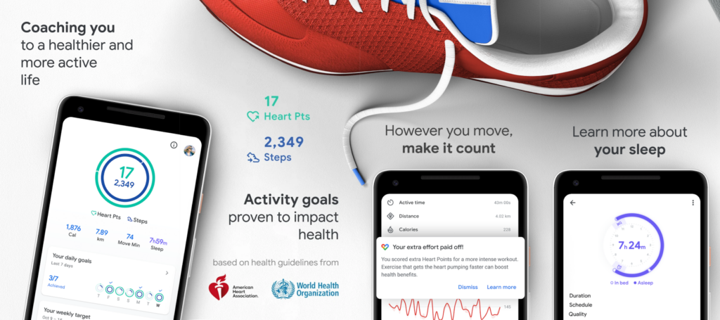 App Fitness Terbaik Android 2023 - google fit 2