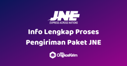 Info lengkap proses pengiriman paket jne