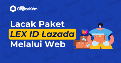 Cara cek resi pengiriman lex id lazada express