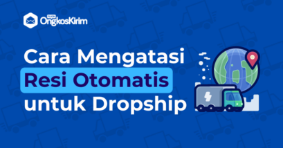 Cara mengatasi resi otomatis untuk dropship di marketplace