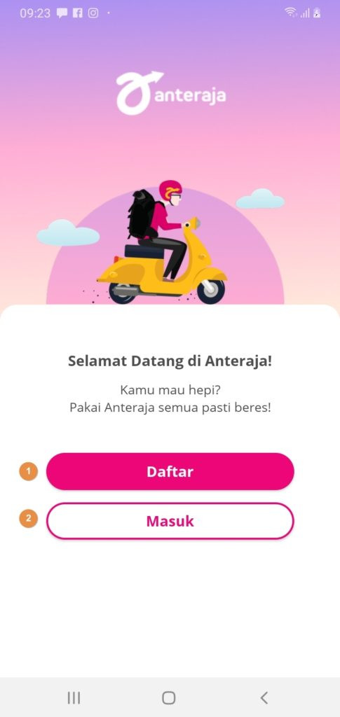 Aplikasi anteraja