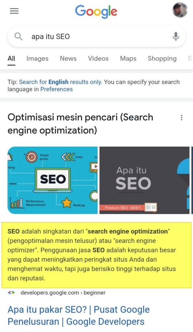 Apa itu seo