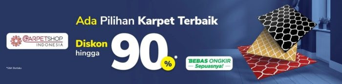 Diskon 90% dari tokopedia