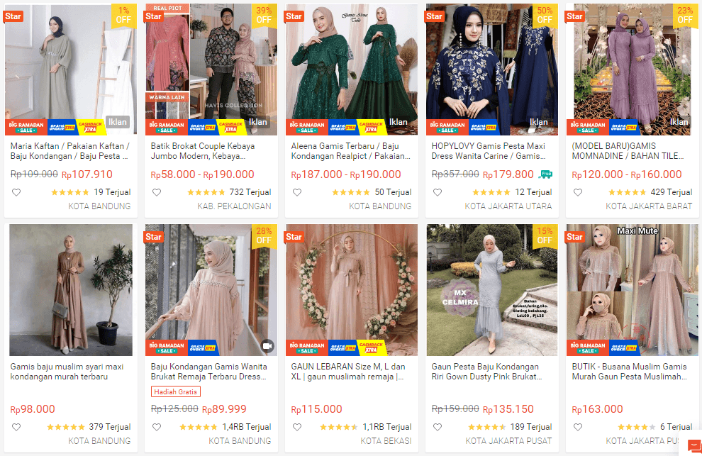 Shopee haul baju kondangan