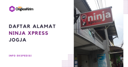 Info daftar alamat ekspedisi ninja express jogja update