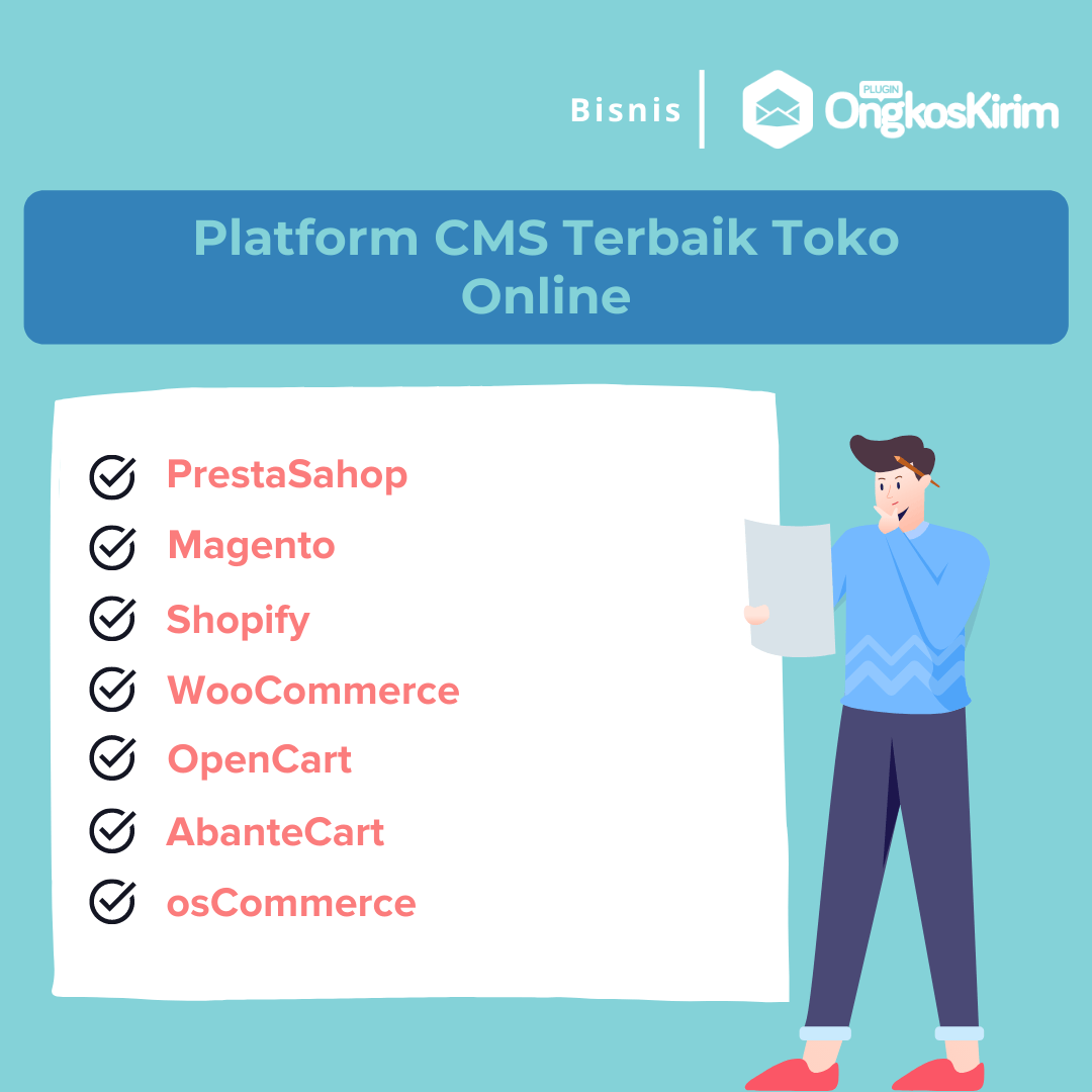 Platform cms terbaik toko online, daftar platform cms terbaik untuk toko online