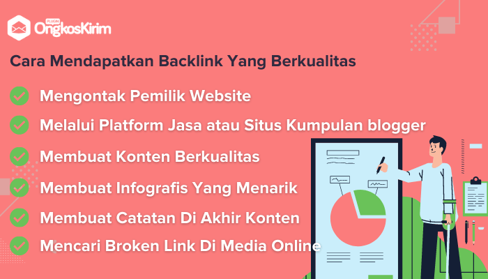 Poin mendapatkan backlink yang berkualitas