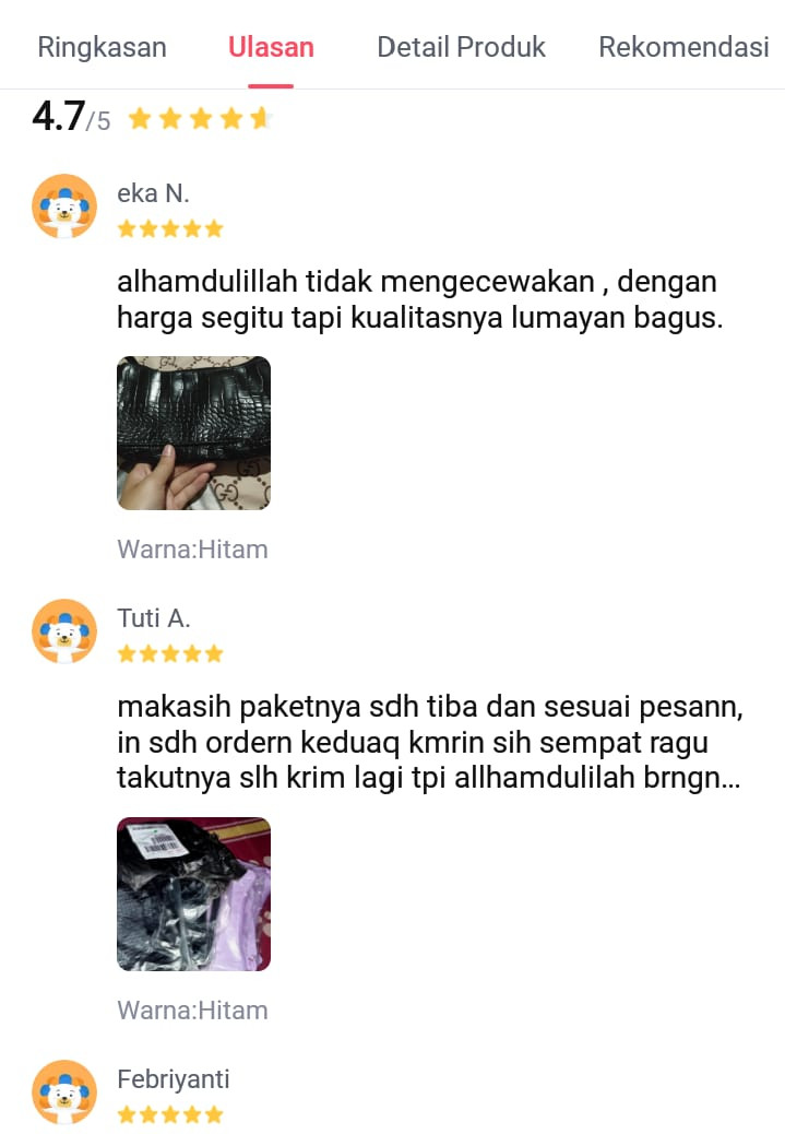 Cara beli barang di lazada, review pelanggan