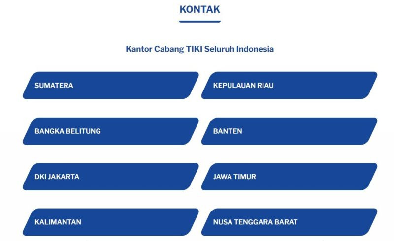 Cara jadi agen tiki, kantor cabang tiki