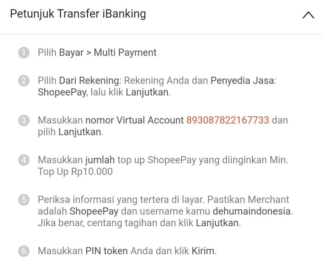 I-banking mandiri