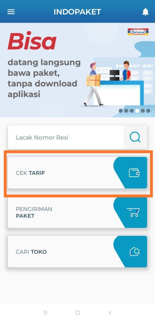 ✔ cara cek ongkir indopaket indomaret [mudah, cepat & akurat] 1