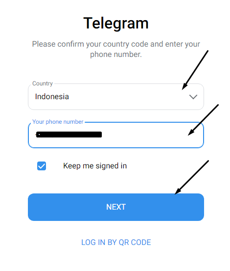 Cara login dan logout web telegram di hp & desktop [tutorial] 4