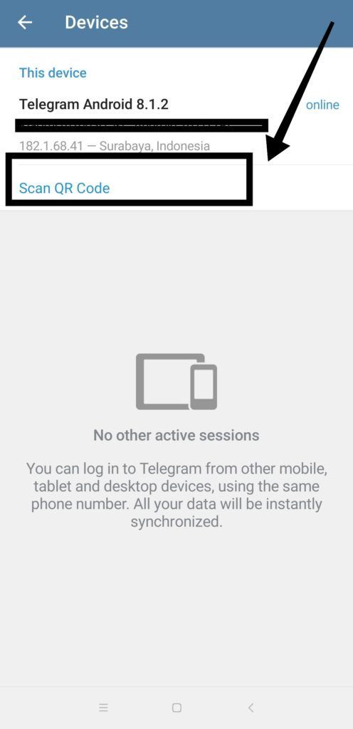 Cara login dan logout web telegram di hp & desktop [tutorial] 8