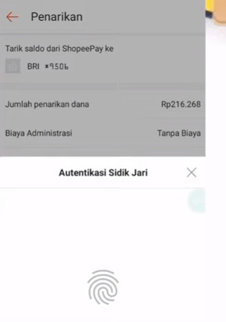 Cara cepat tarik saldo shopeepay ke rekening bank 7