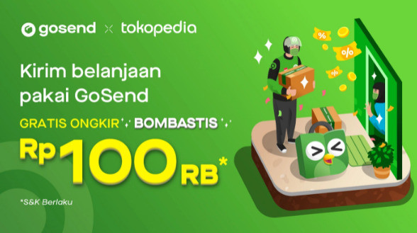 Promo gosend tokopedia