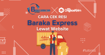 Cara cek resi baraka express via website, mudah & cepat