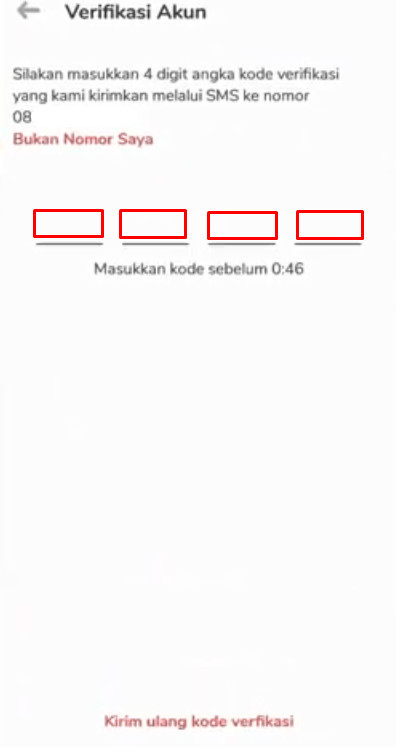 Masukkan kode otp untuk verifikasi masuk myindihome