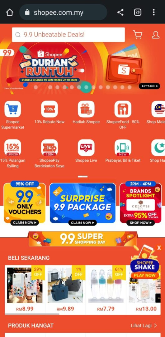 Shopee malaysia