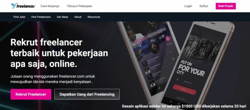 Situs freelance terbaik