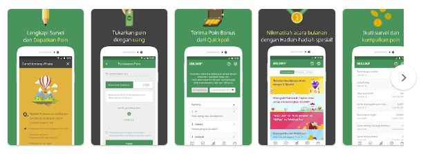 Aplikasi situs survey penghasil uang terbaik