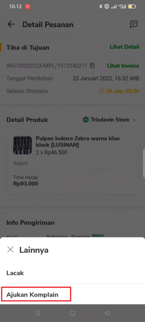 2 Cara Komplain Tokopedia Dengan Mudah Via Aplikasi - Plugin Ongkos Kirim