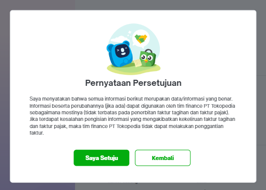 Cara menjadi official store tokopedia