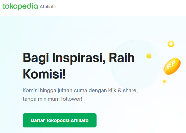 Program affiliate marketing tokopedia