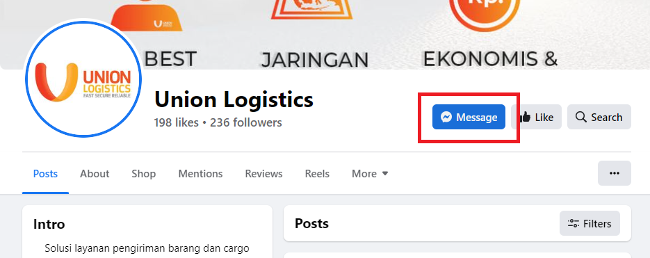 Langkah-langkah cek resi union logistics