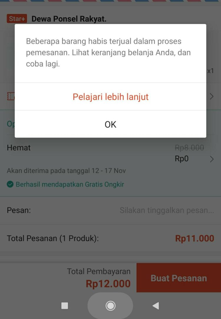 Trik dapat iphone saat flash sale shopee