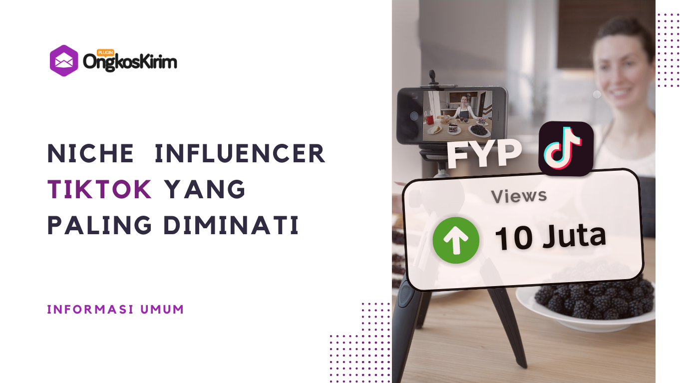 Niche influencer tiktok yang paling diminati 2024, pilihan terbaik untuk viral!