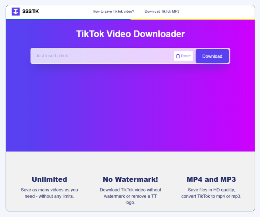 Tiktok video downloader tanpa watermark