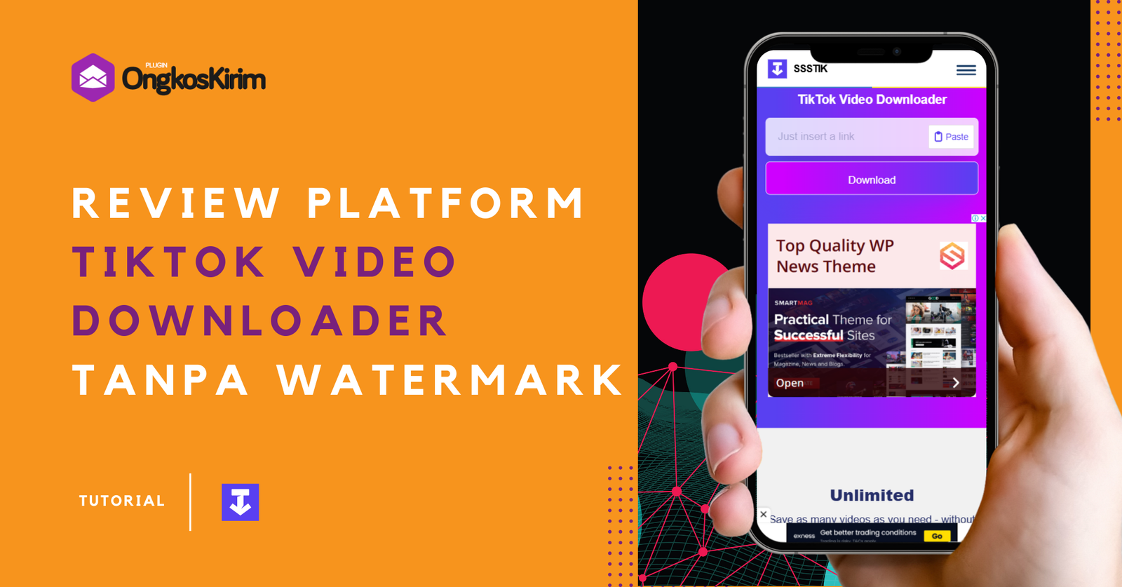 Review ssstik: tiktok video downloader tanpa watermark, gratis!