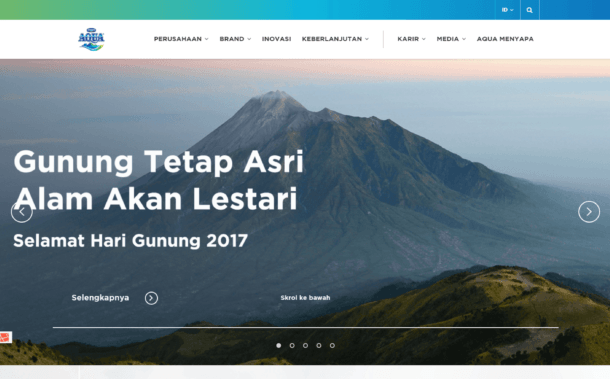 contoh web company profile buatan Tonjoo