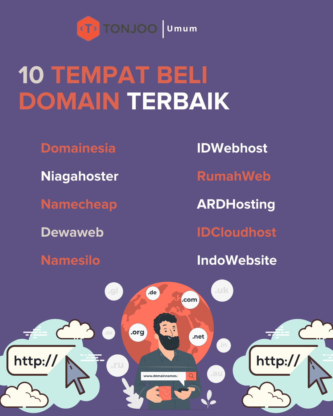 tempat beli domain terbaik