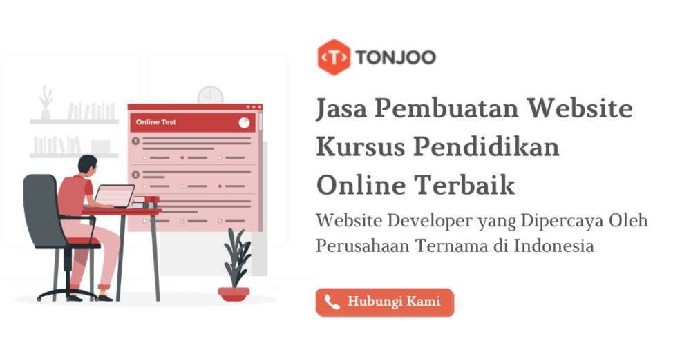 jasa pembuatan website kursus pendidikan online