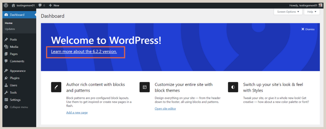 Latest Version of WordPress