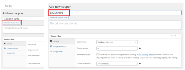 Create Discount Coupon with WooCommerce