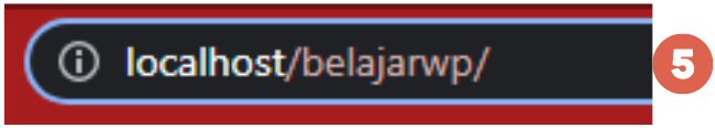 Cara Install WordPress pada XAMPP Localhost - localhost belajarwp
