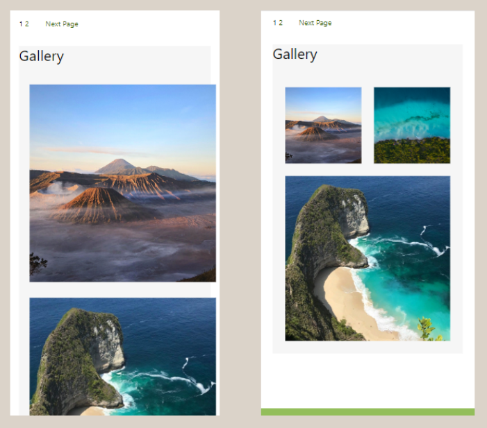 how to create responsive gallery