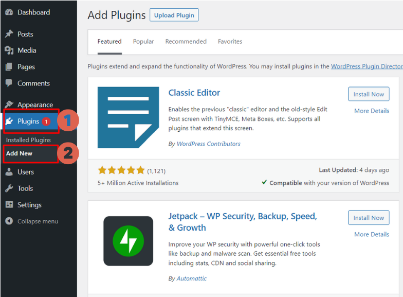 Cara Install Plugin WordPress