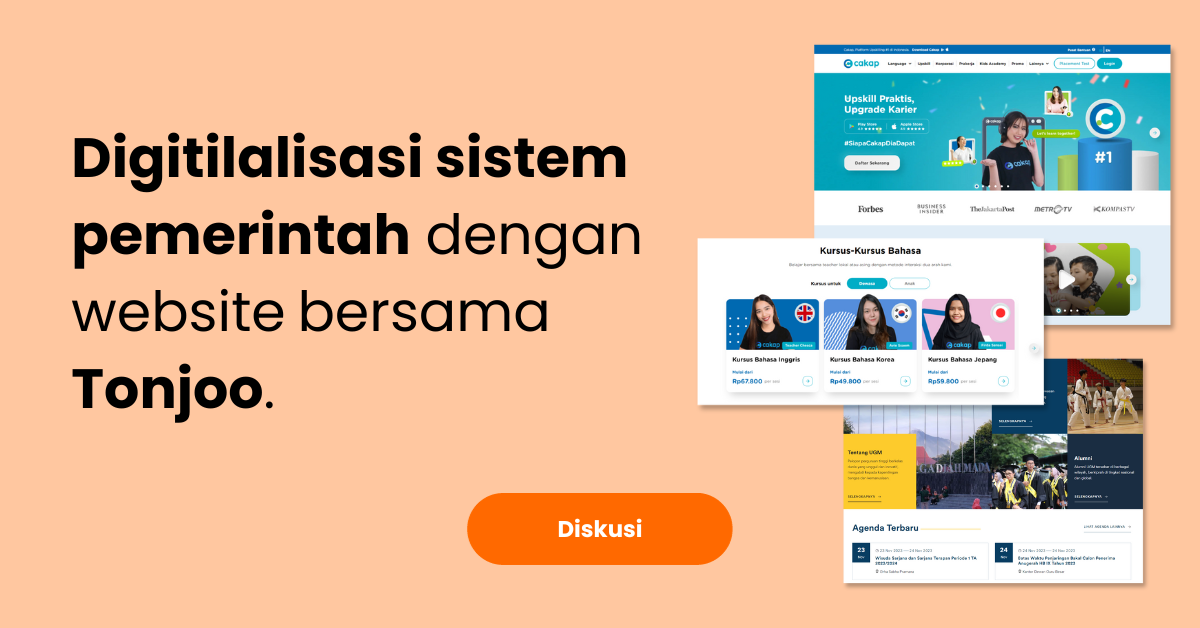 jasa pembuatan website pemerintah