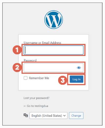 Cara login WordPress di Localhost