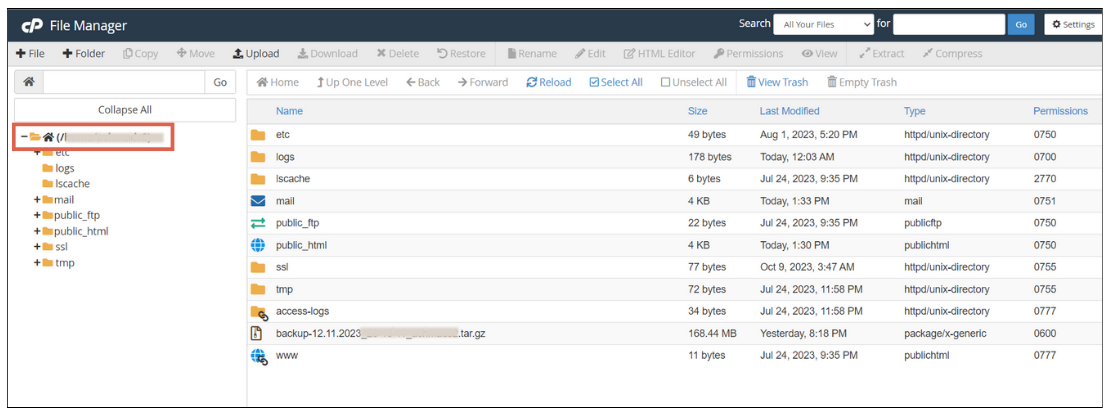 Cara Backup WordPress di cPanel