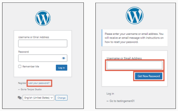 Cara Login WordPress melalui cPanel