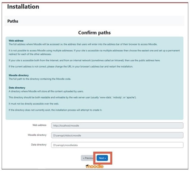 cara install moodle di localhost xampp