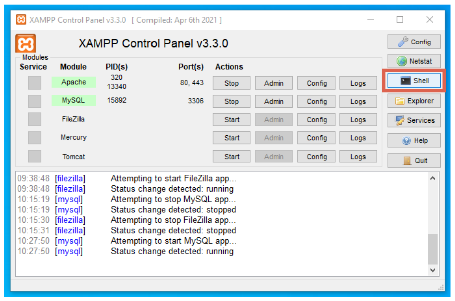 Cara Mengganti Password MySQL XAMPP