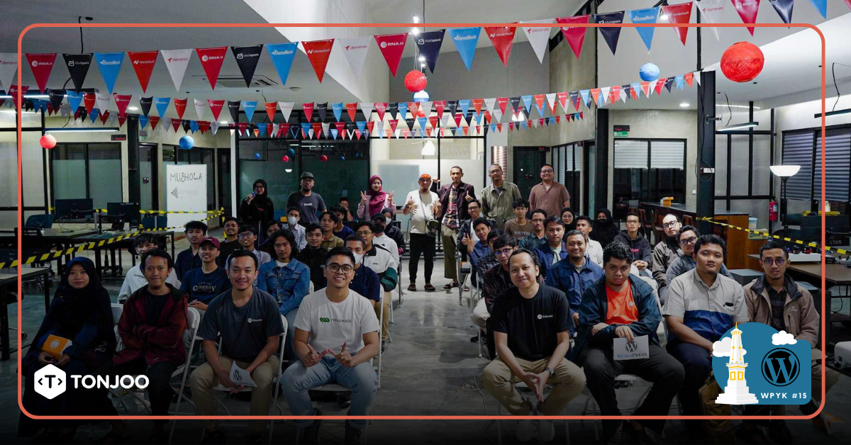 Tonjoo Contributes at WordPress Meetup Yogyakarta