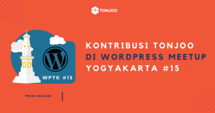 Tonjoo Berkontribusi dalam WordPress Meetup Yogyakarta #15 2024