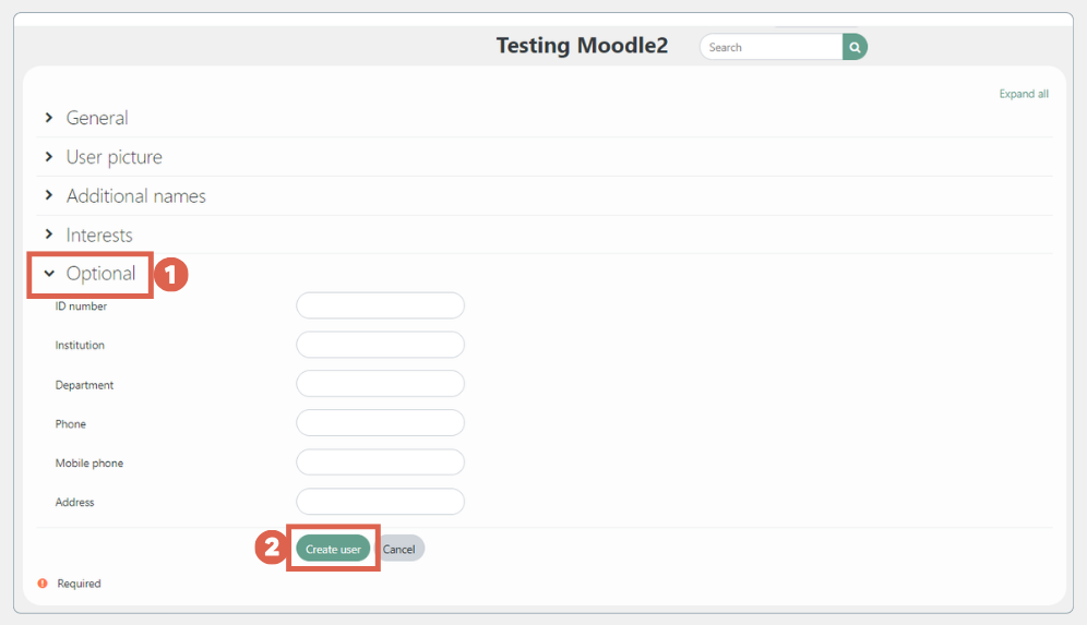 cara menambahkan siswa dan guru di moodle